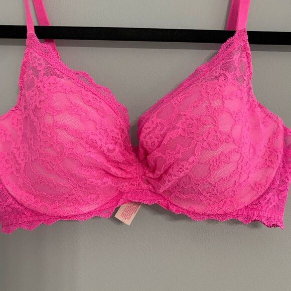 Victoria’s Secret Lined Demi/Demi Buste Double Bra Women Size 34B - Picture 2 of 6